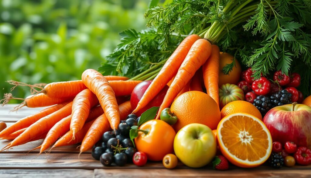 Carrot and fruit pairings