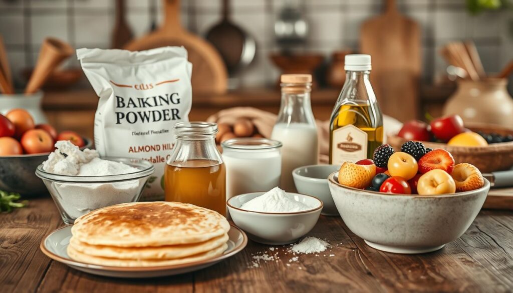 Eggless Pancake Ingredients