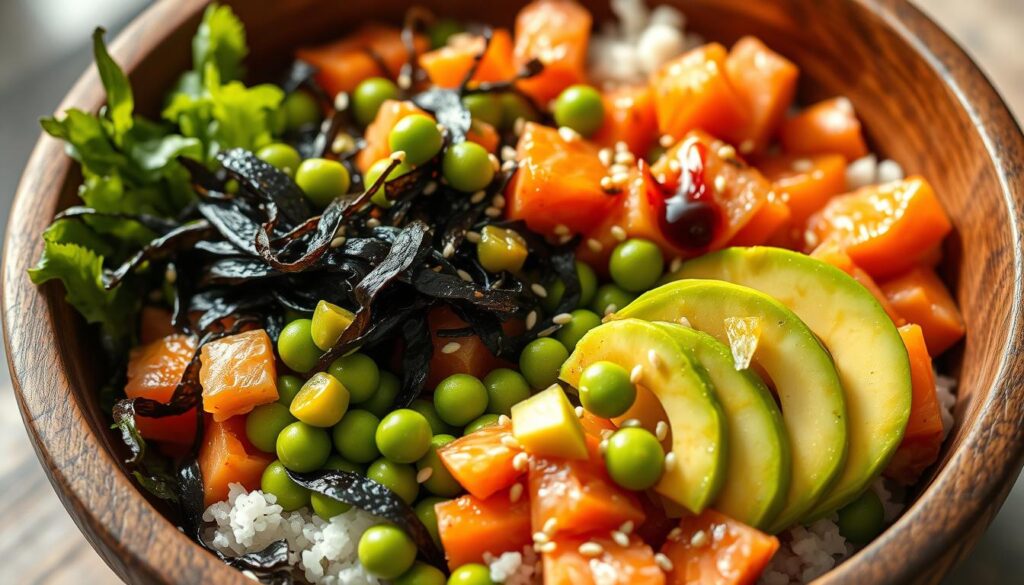 Hawaiian Salmon Poke Bowl