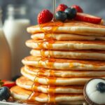 What can I use instead of milk in pancakes?