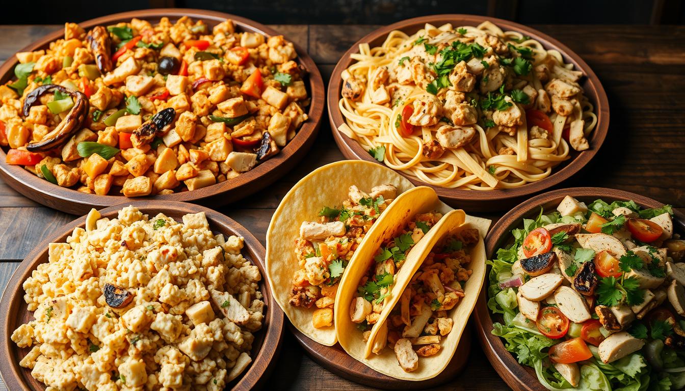 diced chicken recipes