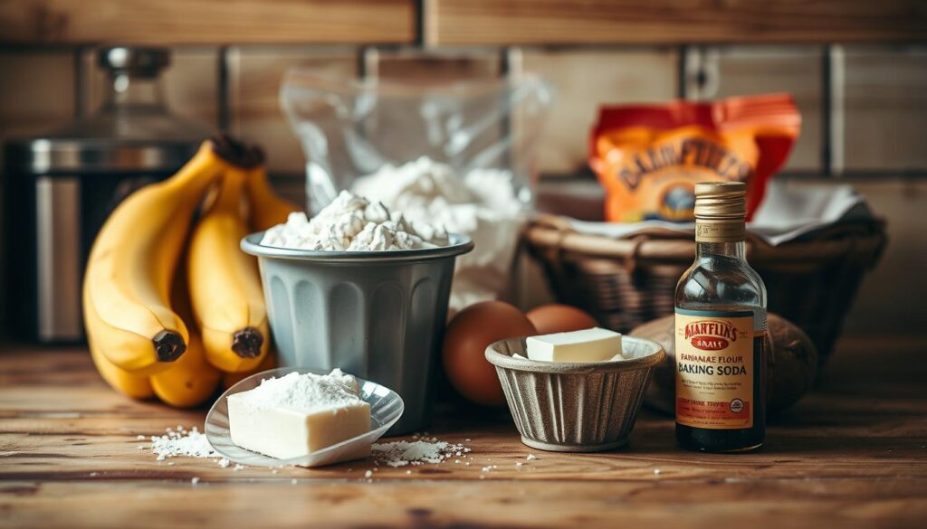 Banana Bread Muffins Ingredients