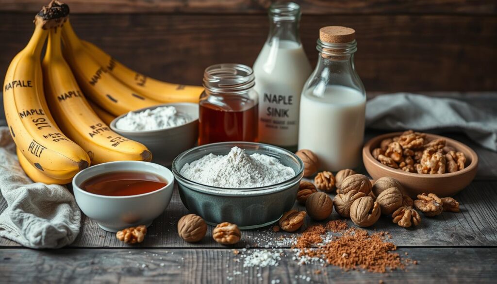 Vegan Banana Bread Ingredients