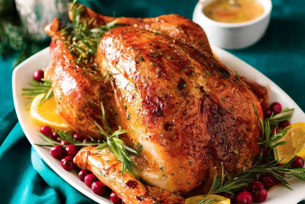 Delicious turkey injection marinade for enhancing flavor and moisture in turkey