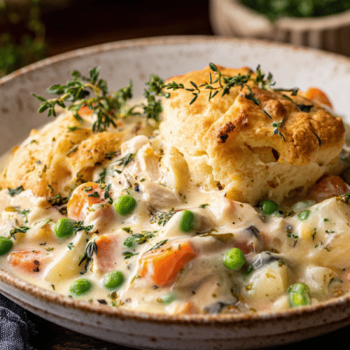 A deliciously hearty Crock Pot Chicken Pot Pie with tender chicken and vegetables.