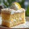 Pineapple Coconut Dream Cake with creamy frosting and fresh fruit toppings