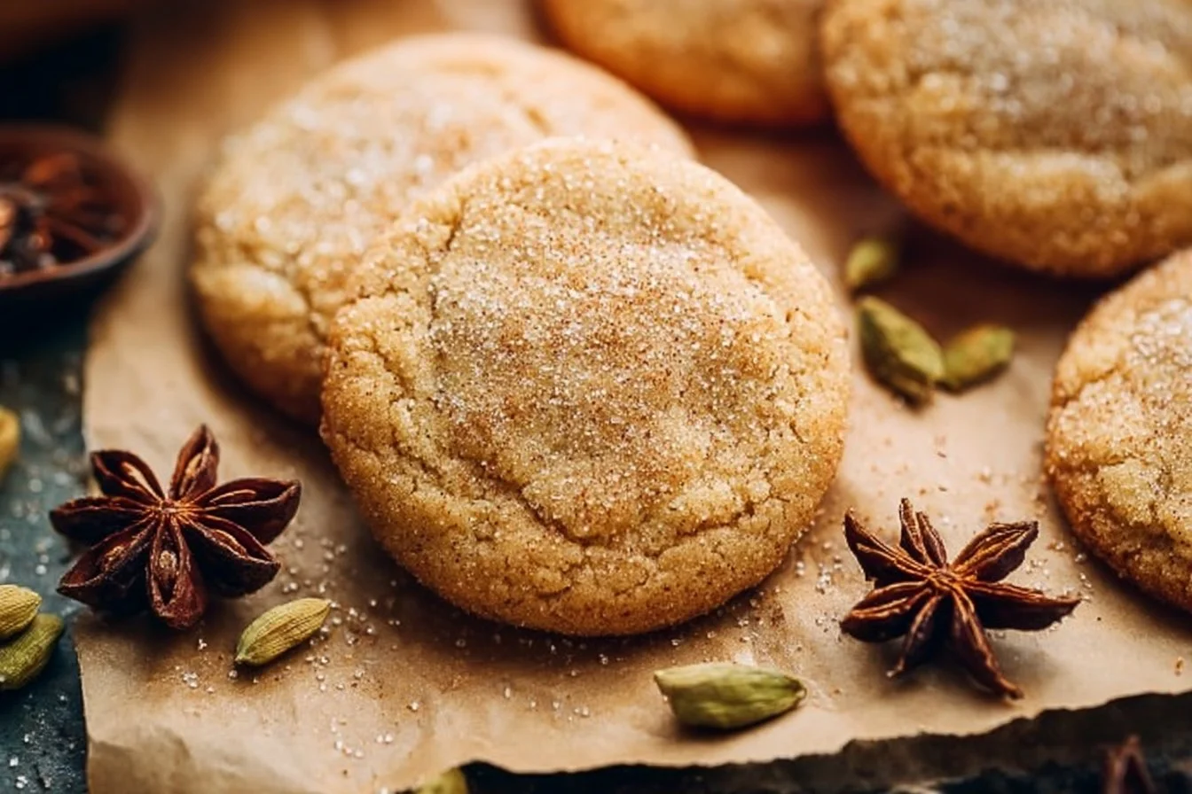 Delicious chai cookies with warming spices and sweet flavors