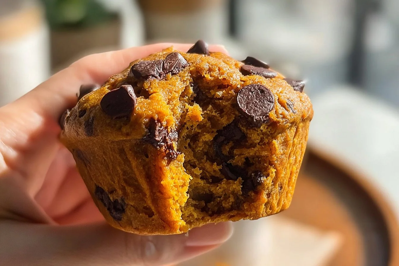 Delicious gluten-free pumpkin muffins with spices and a moist texture