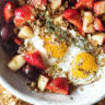 Healthy Mediterranean diet breakfast recipes featuring fresh ingredients and flavors