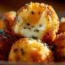 Delicious Parmesan Mozzarella Bites ready to be enjoyed as a snack or appetizer