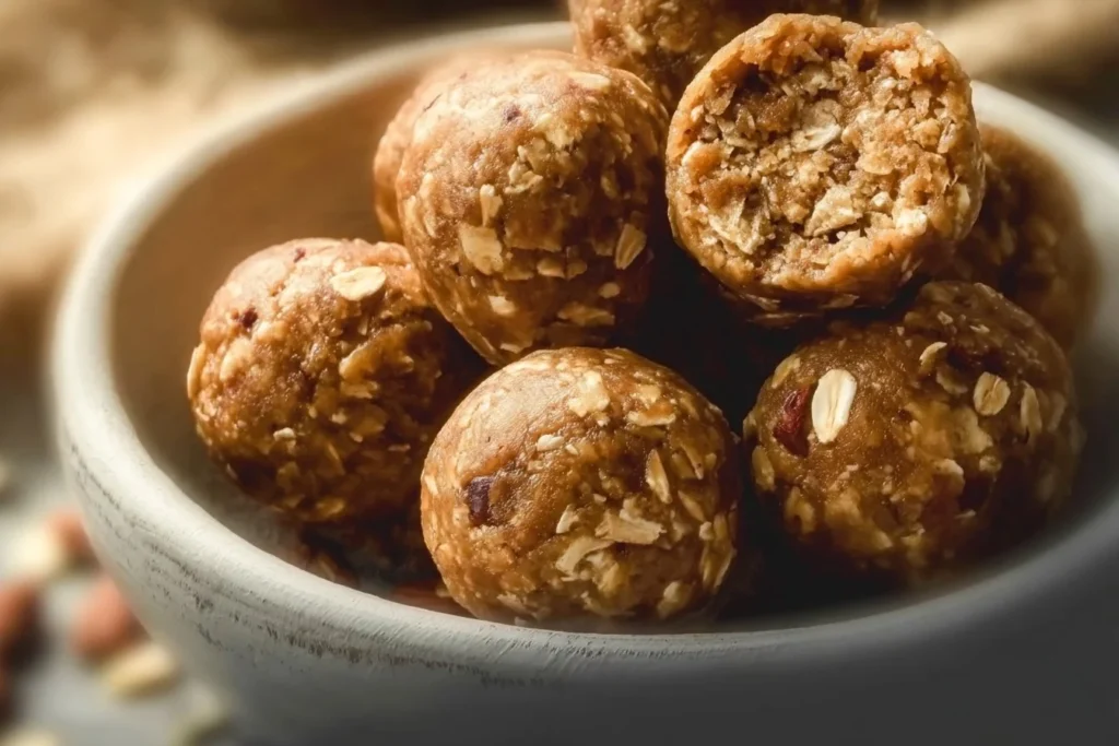 Homemade Pumpkin Protein Balls, a nutritious and tasty snack for health enthusiasts.