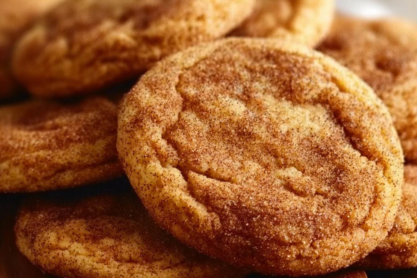 Deliciously soft and chewy pumpkin cookies on a plate