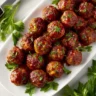 Sweet Chili Meatballs prepared in a crockpot for a flavorful dish